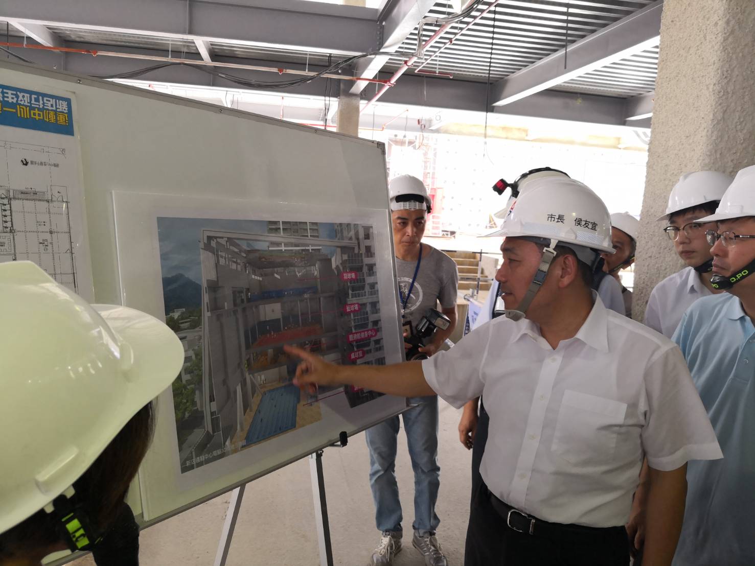 新店行政生活園區是全國公辦都更重要的里程碑，預計將於109年10月完工