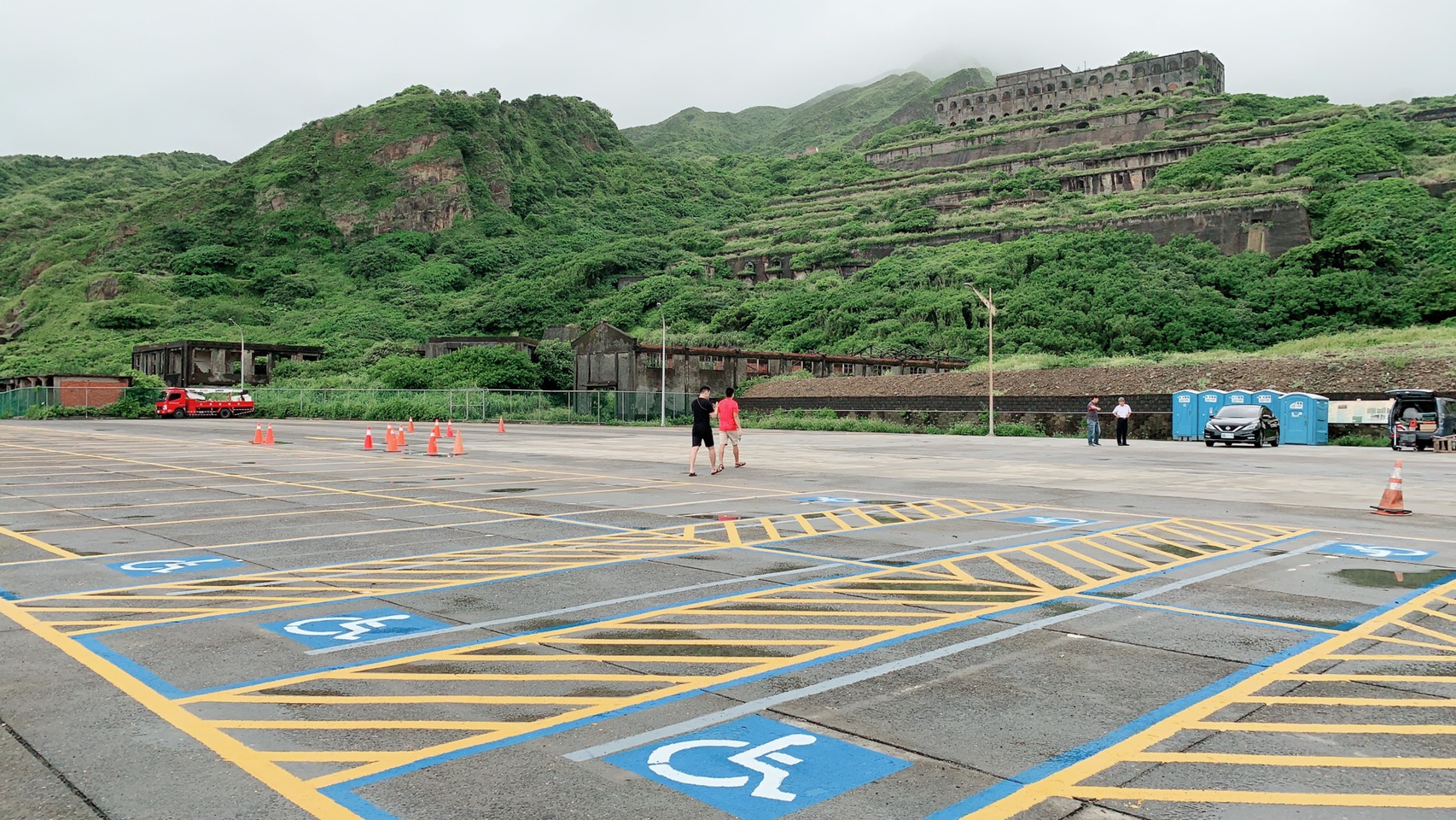 瑞芳區水湳洞停車場進行更新改善