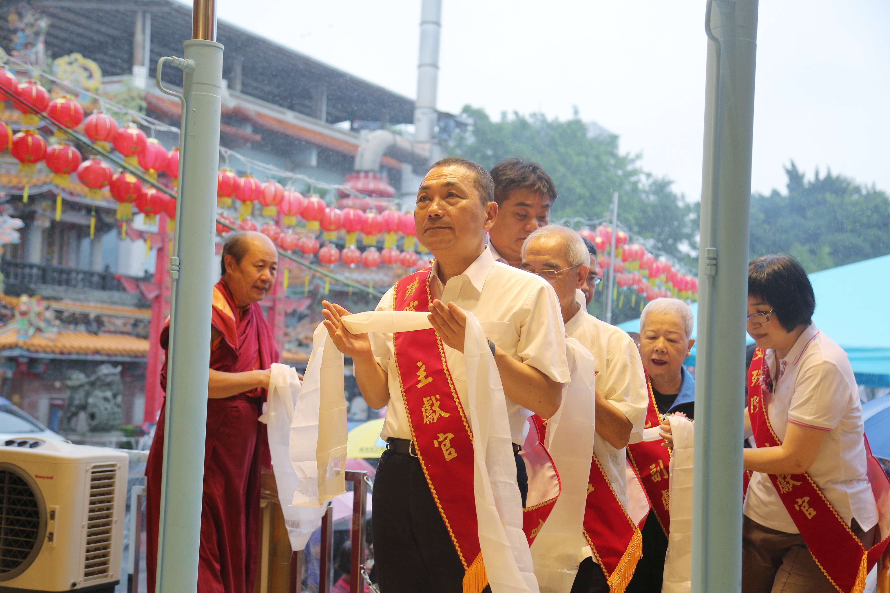 世界佛教正心會祈福法會，侯友宜市長祈求市民天天都有好日子