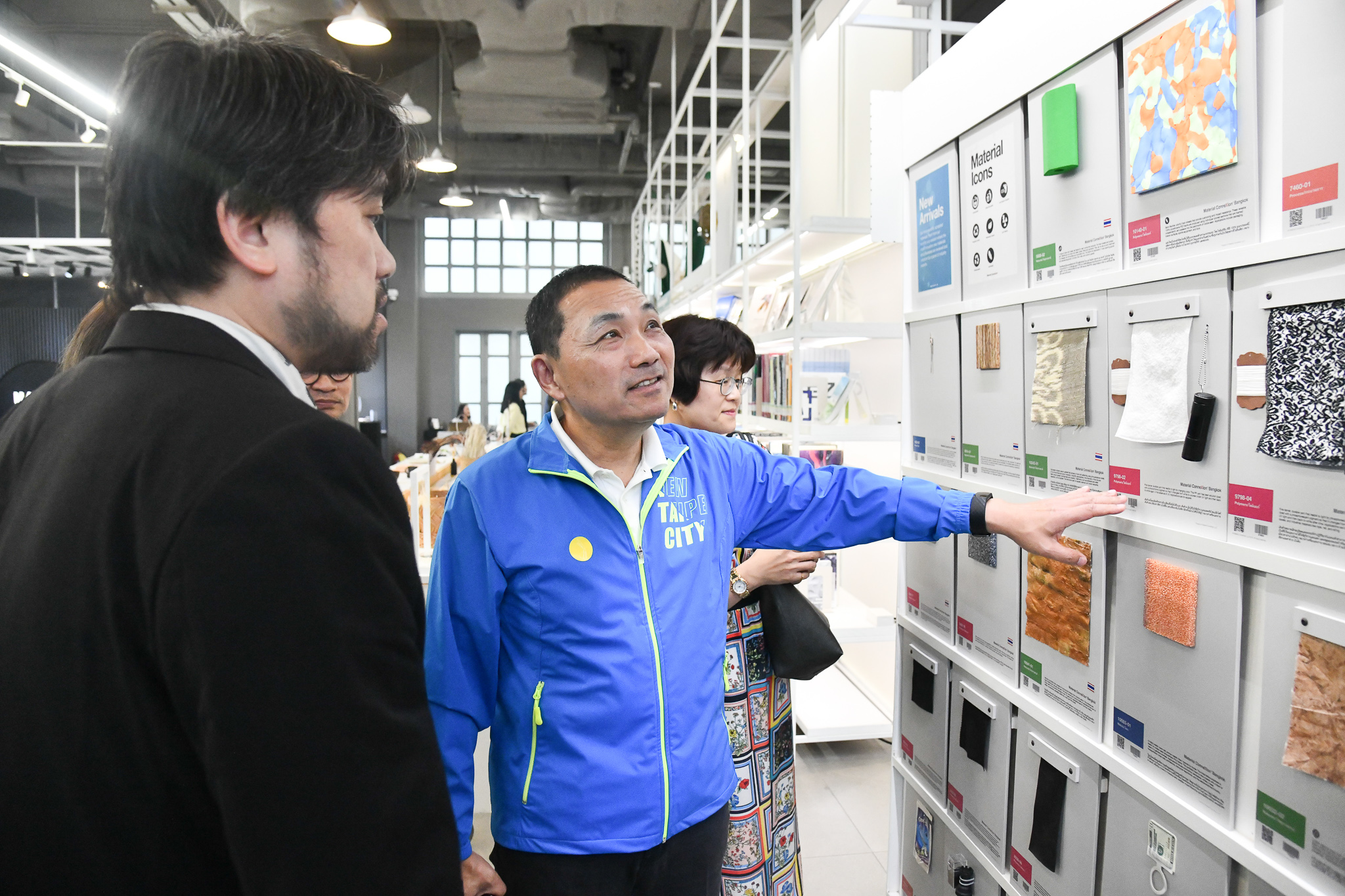 侯友宜參訪TCDC泰國創意設計中心