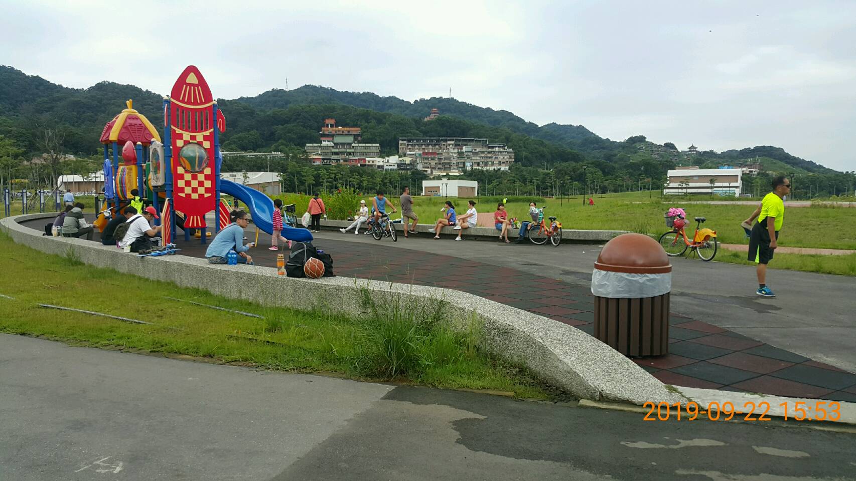 三鶯水資中心是民眾運動、小朋友遊戲的好去處