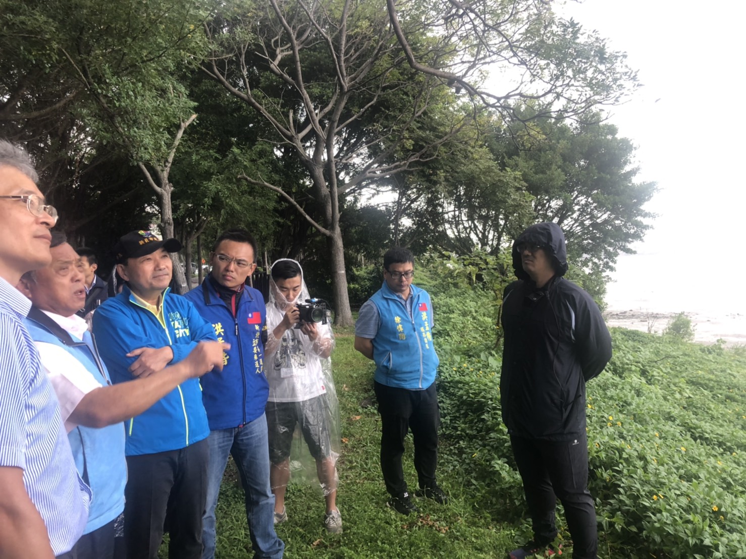 市長視察淡水竹圍天際線