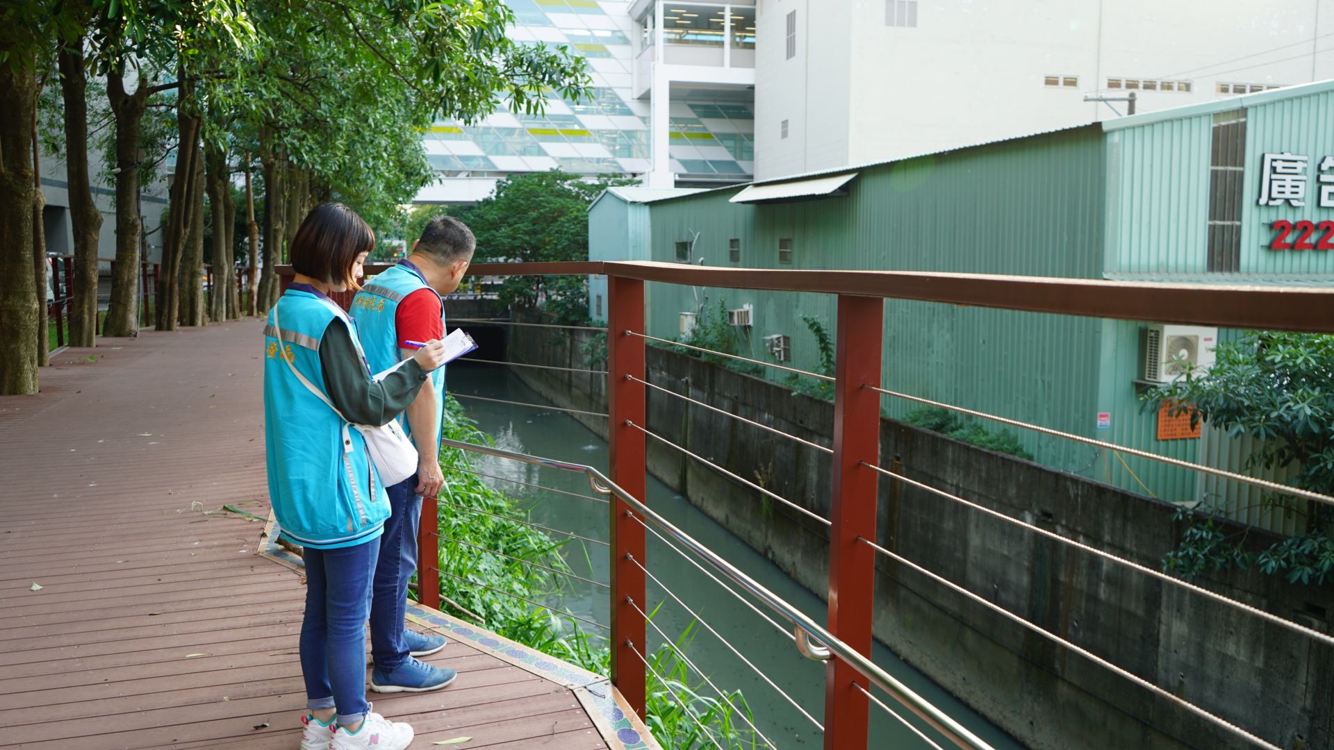 市府跨局處合作改善中和中原溝環境景觀