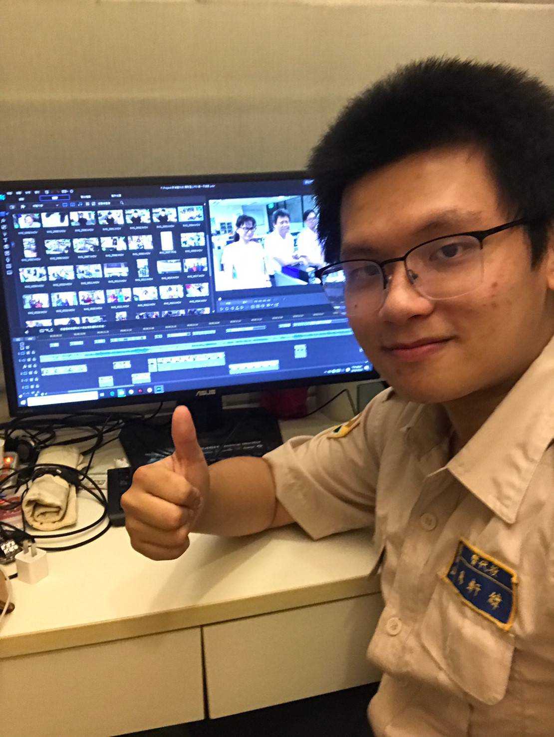 影片由替代役剪輯