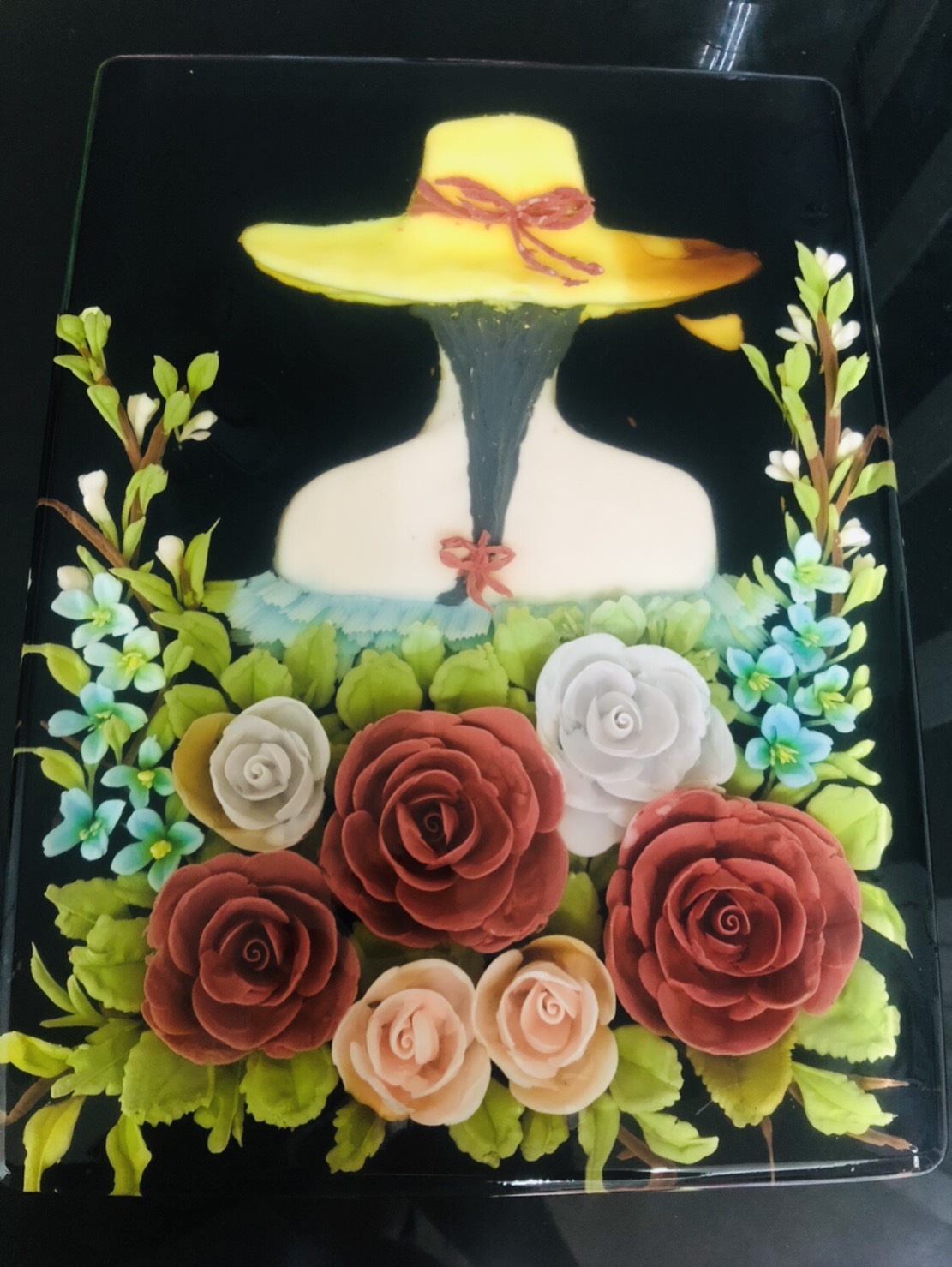 卞柔勻3D果凍花作品