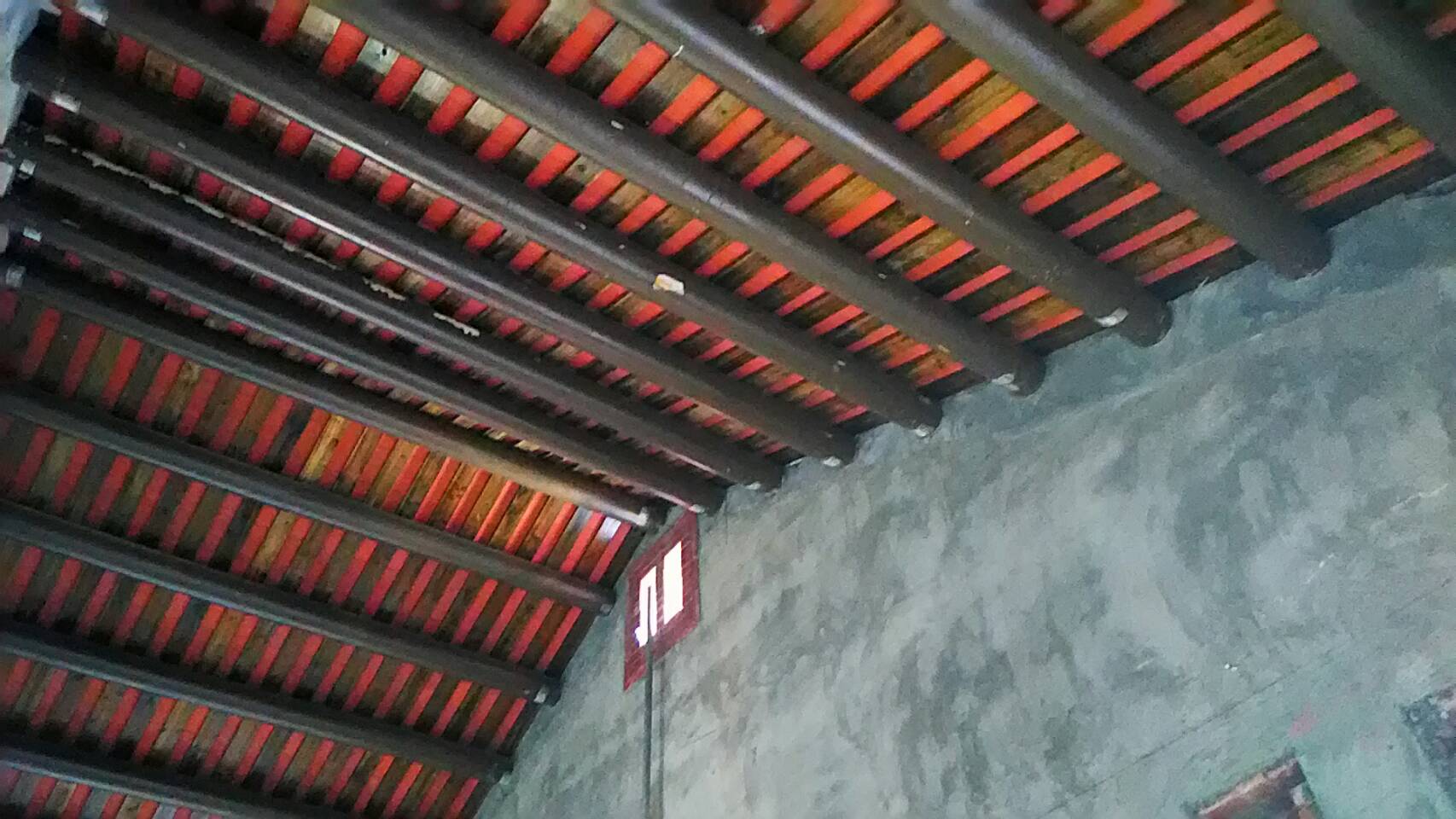 守讓堂-屋架工程