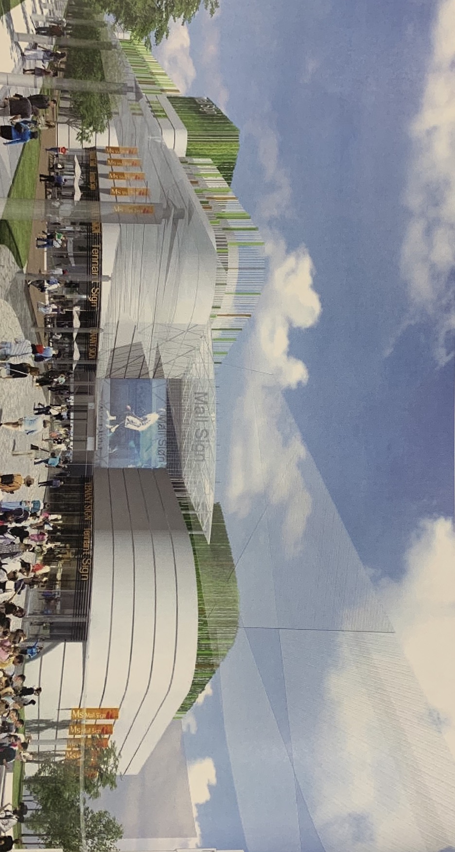三井不動產商場模擬圖(三井不動產提供)