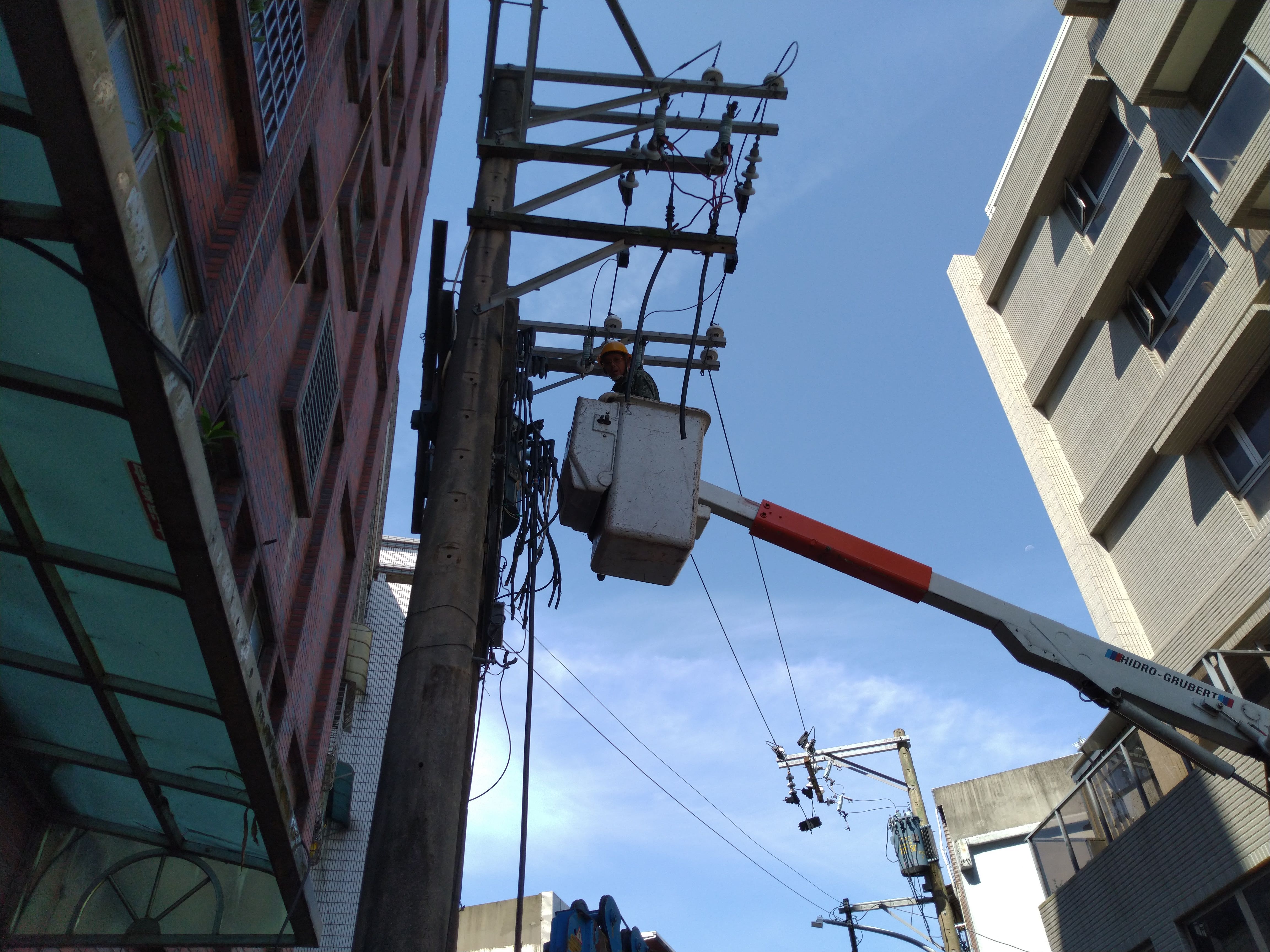 電桿拆除前前置作業