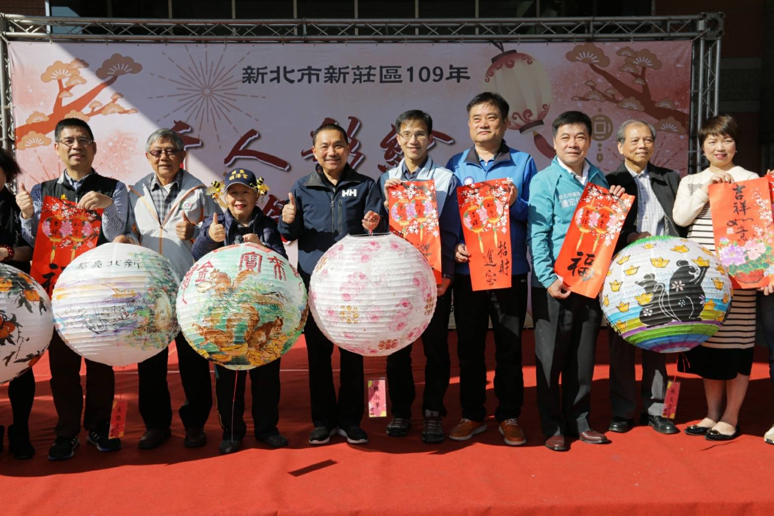 侯市長與來賓大合影