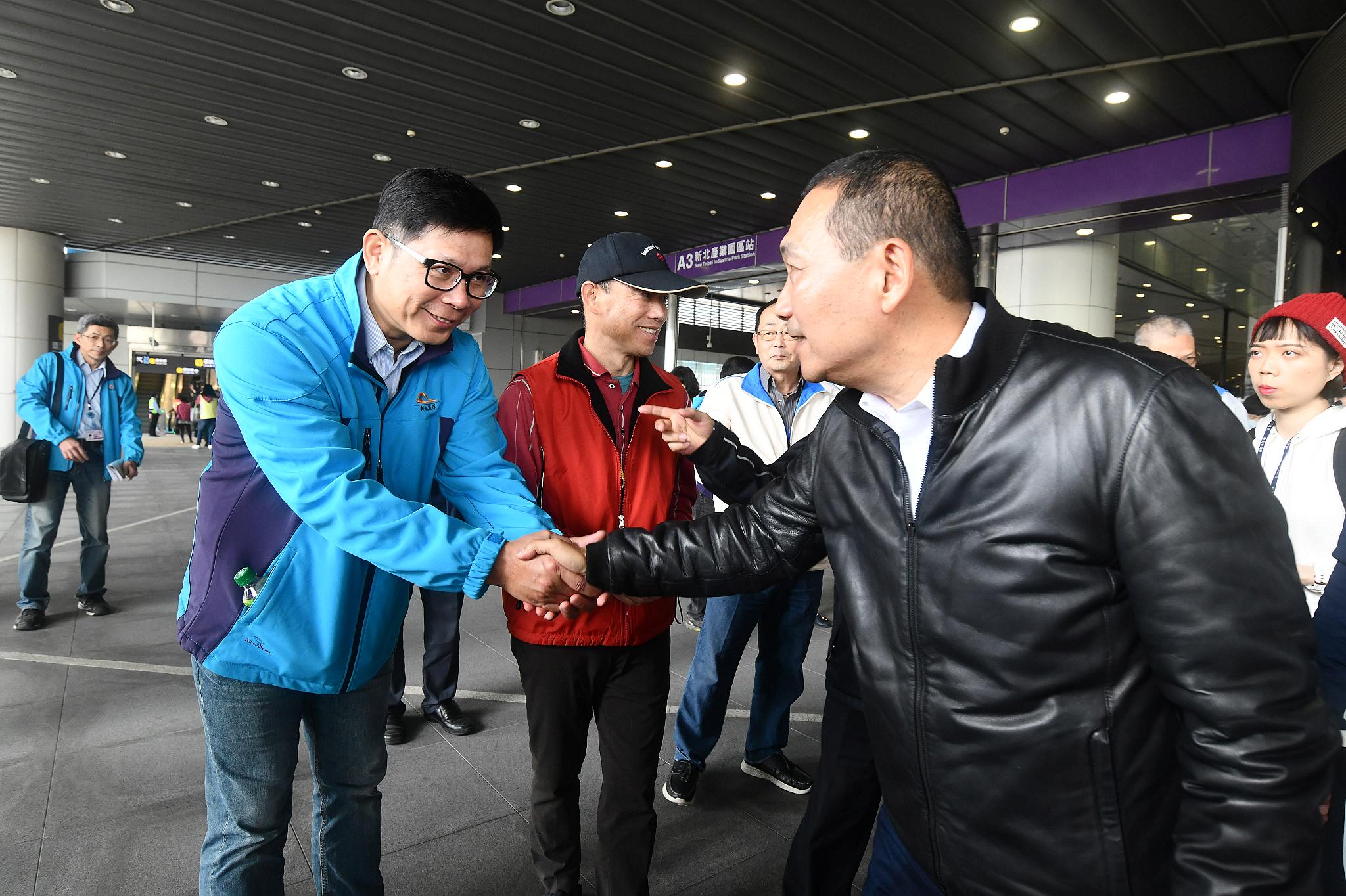 侯市長感謝工作同仁辛勞