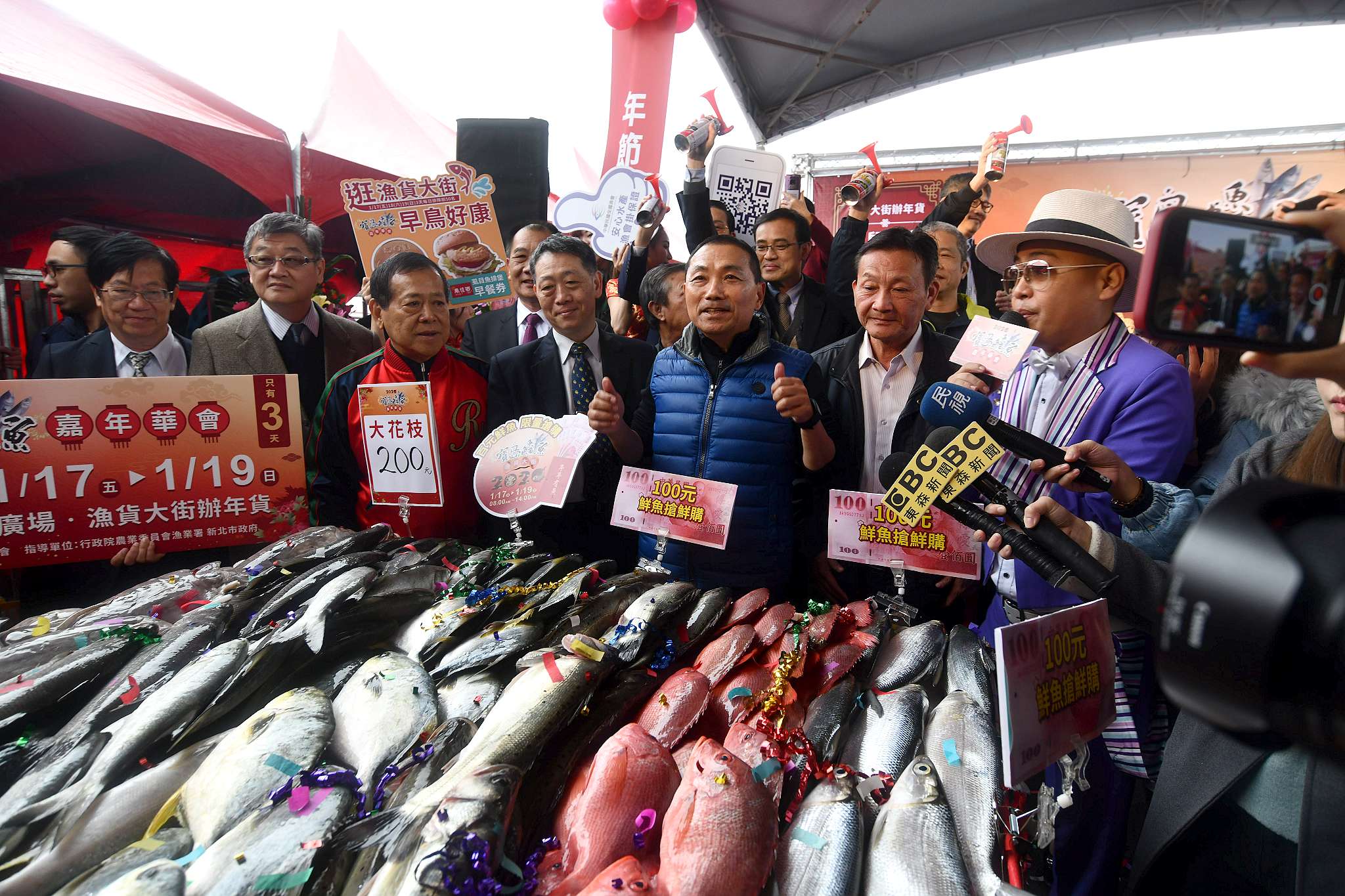 漁會最具年節指標性的平價安心魚貨