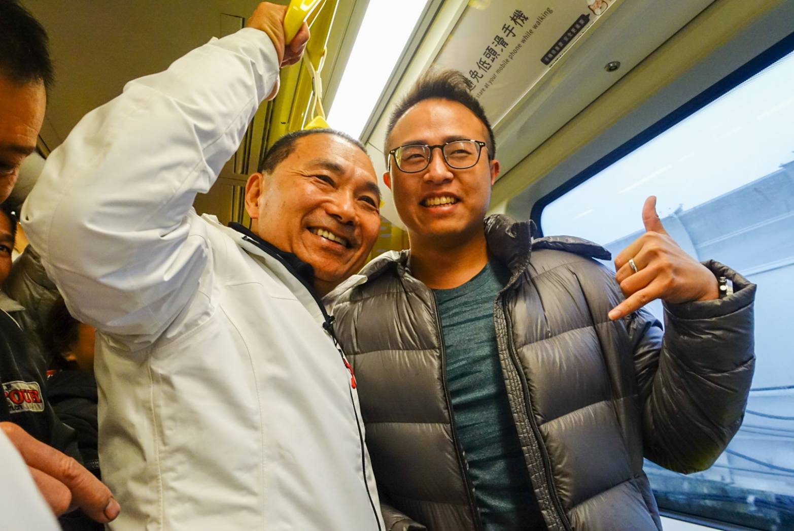 市長與民眾合影