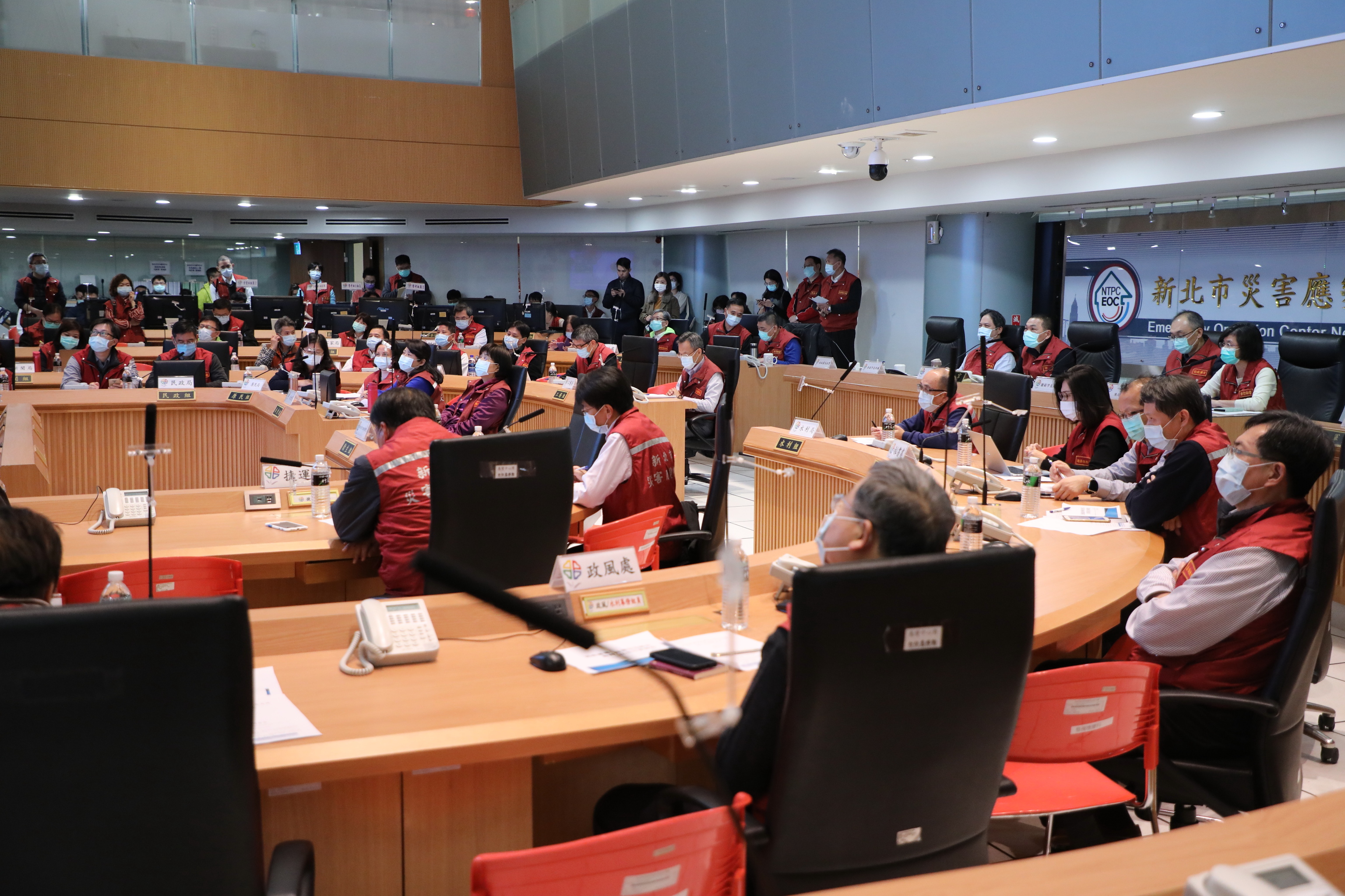 因應武漢肺炎疫情-新北市政府第8次防疫應變會議