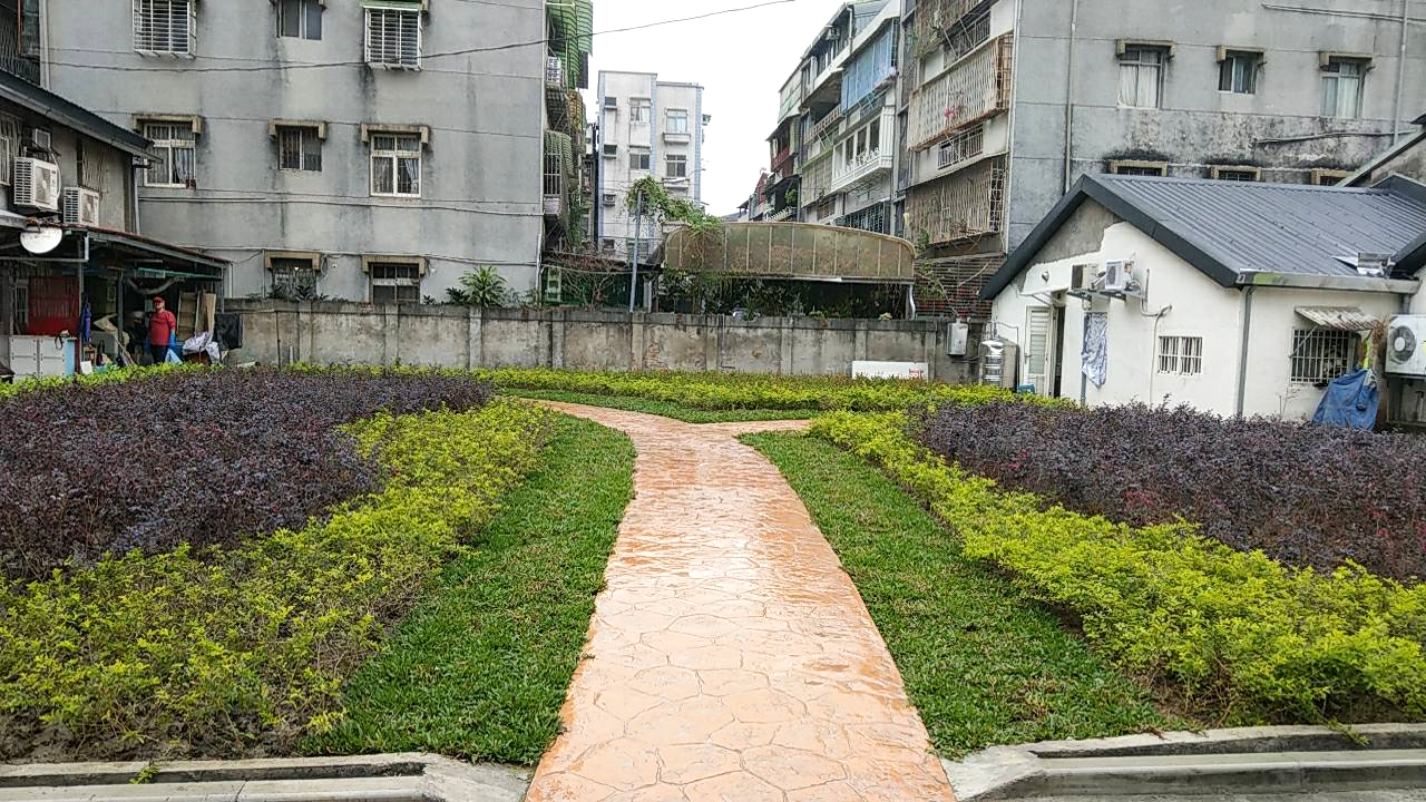 新店區三民路閒置國有土地綠美化成果