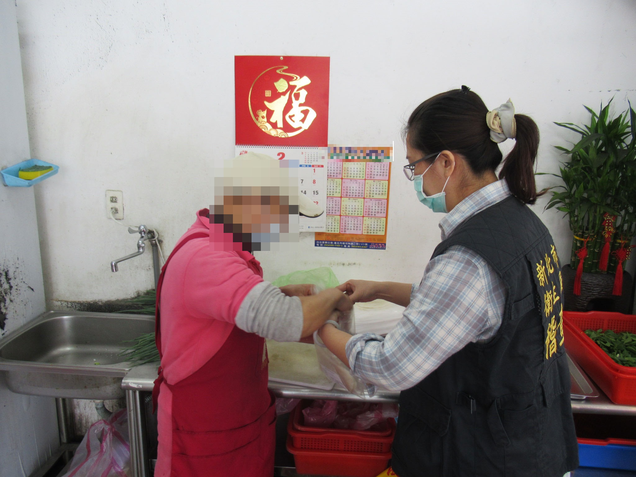新北市衛生局稽查抽驗清明節應景食品(春捲皮)