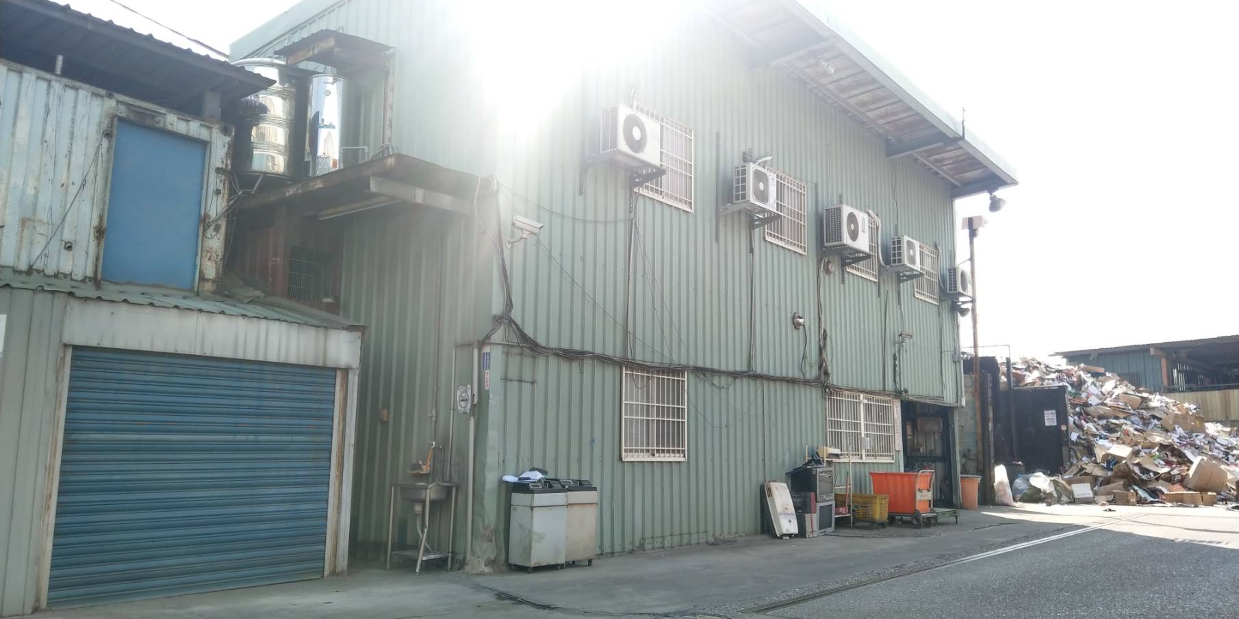 五股垃圾山第一家取得臨時建築許可案的統立環保工程有限公司