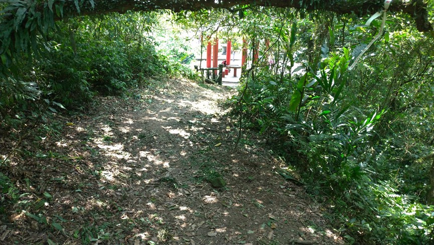 修正後路段寬廣易於登山行走