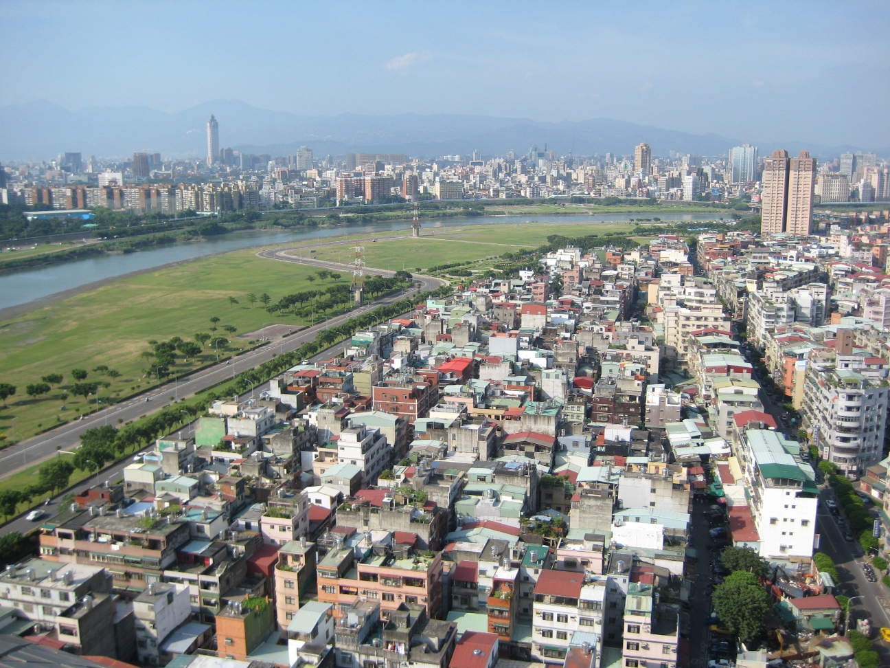 大陳地區鳥瞰圖