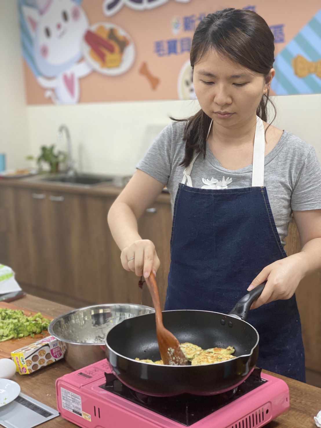 現場示範教學寵物減肥餐料理