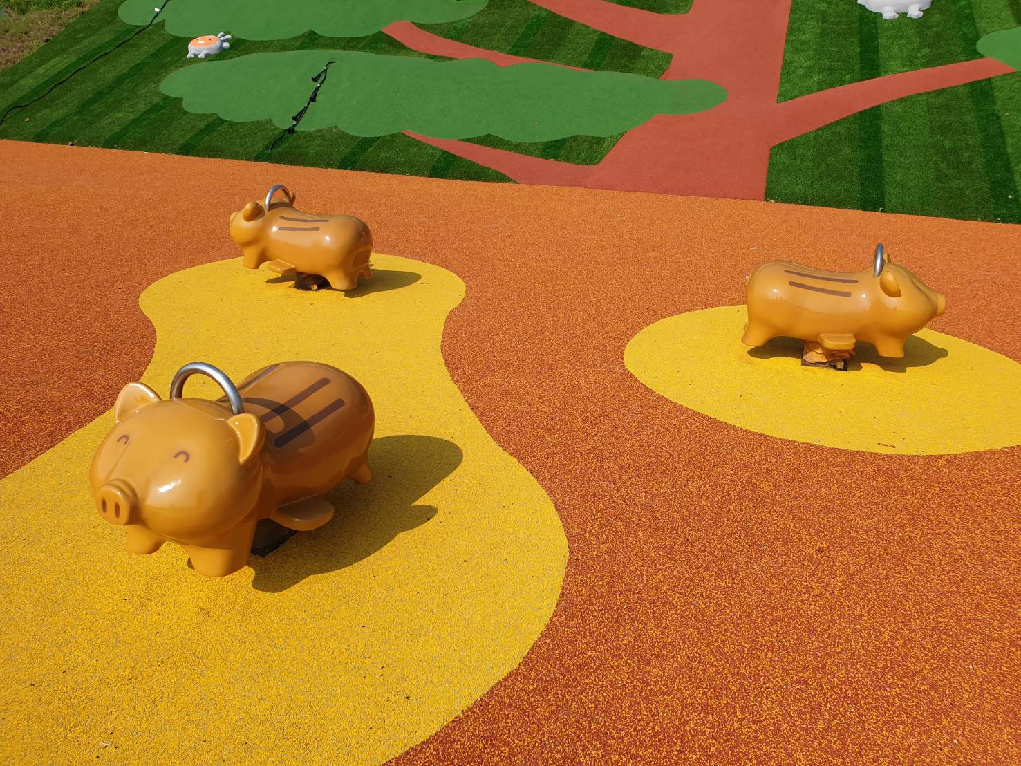 以「台灣原生動物」為主題建造全新遊樂場