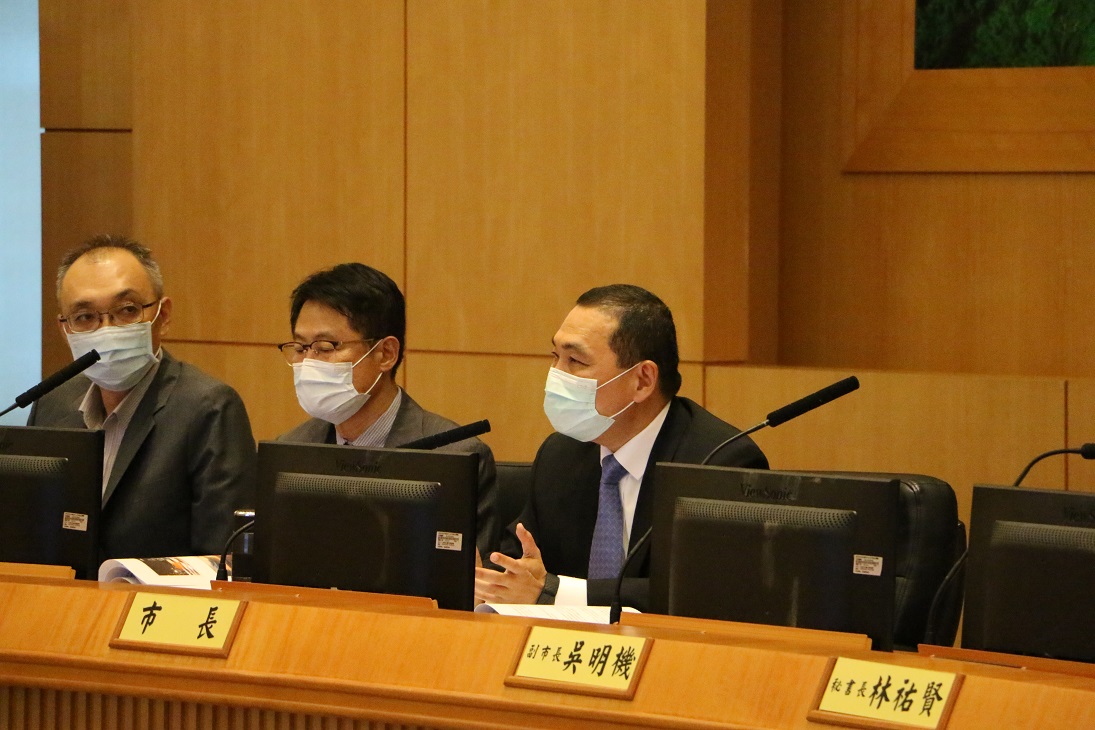 市長侯友宜感謝各局處協助，合作建構府中美學基地