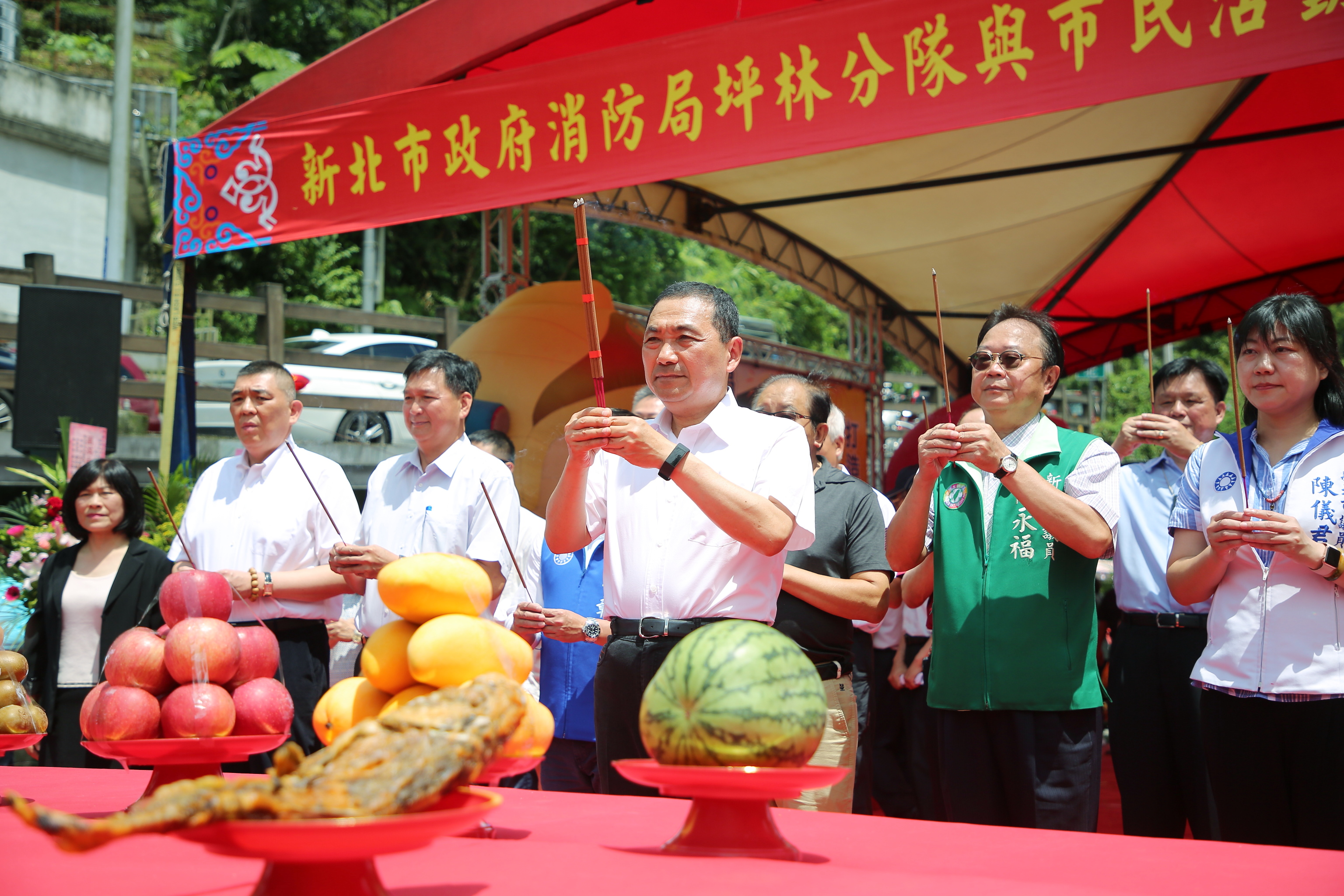 坪林分隊及市民活動中心新建工程動土典禮