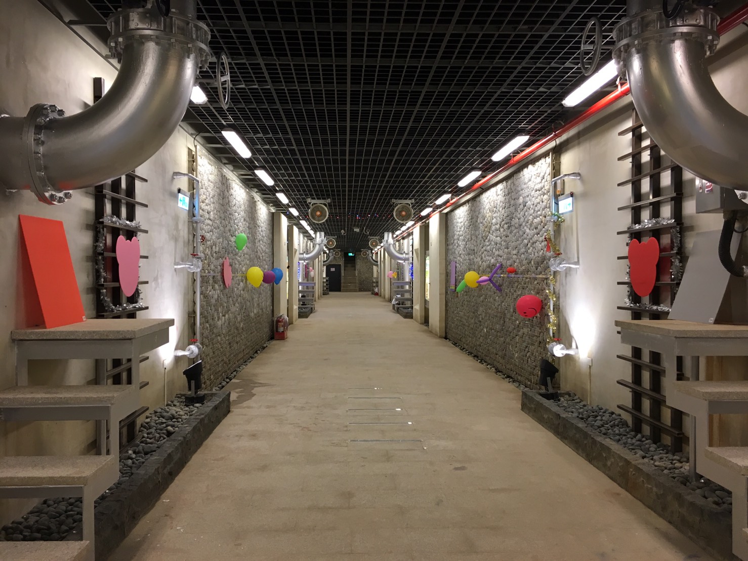 廊道導覽空間