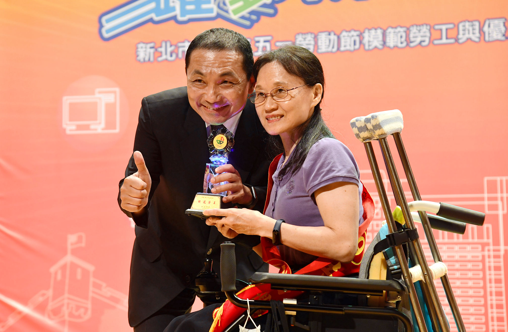 勞工是新北進步原動力
