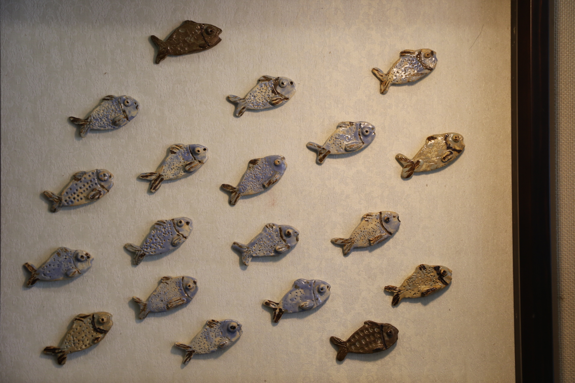 極重度多重障院生陳人逸的作品--力爭上游