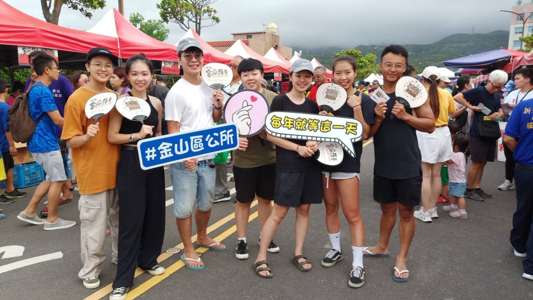 每年甘藷節都吸引很多民眾造訪