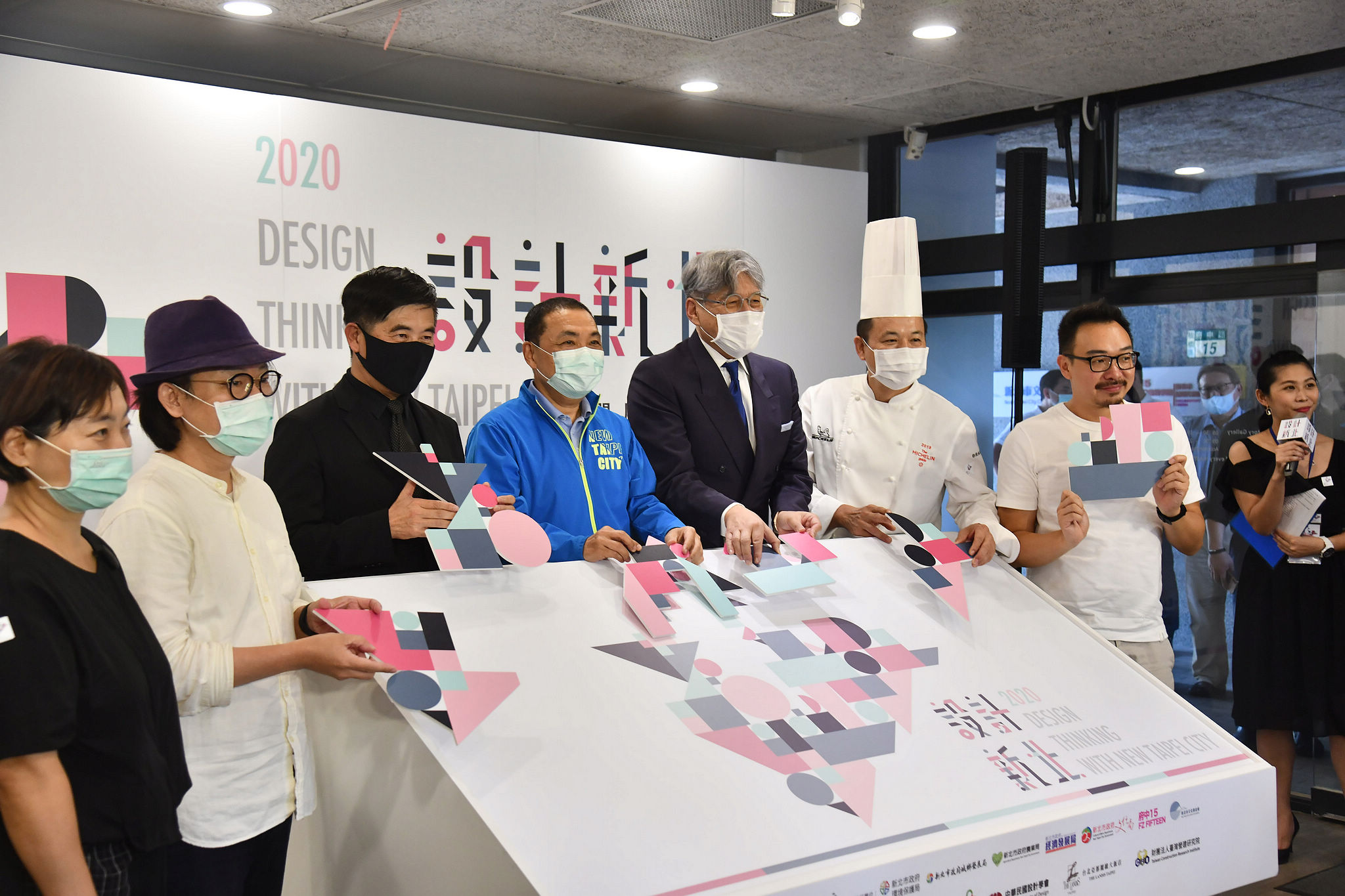 三重第二行政中心以模型搭配光雕展演，希望打造出公部門標竿