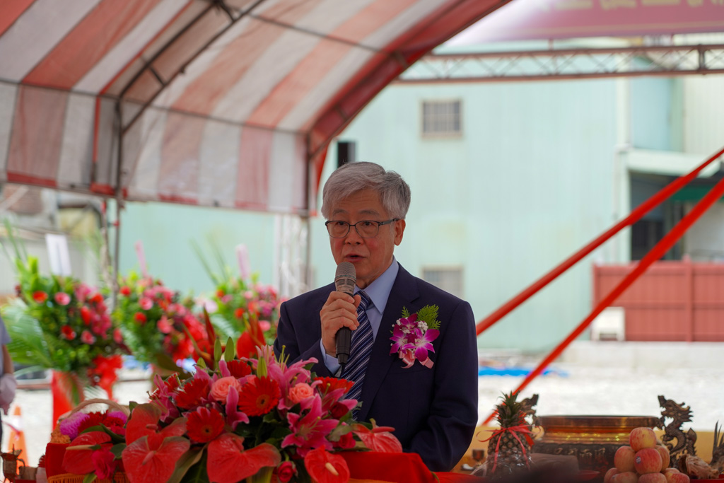 春源鋼鐵蔡錫奇董事長致詞