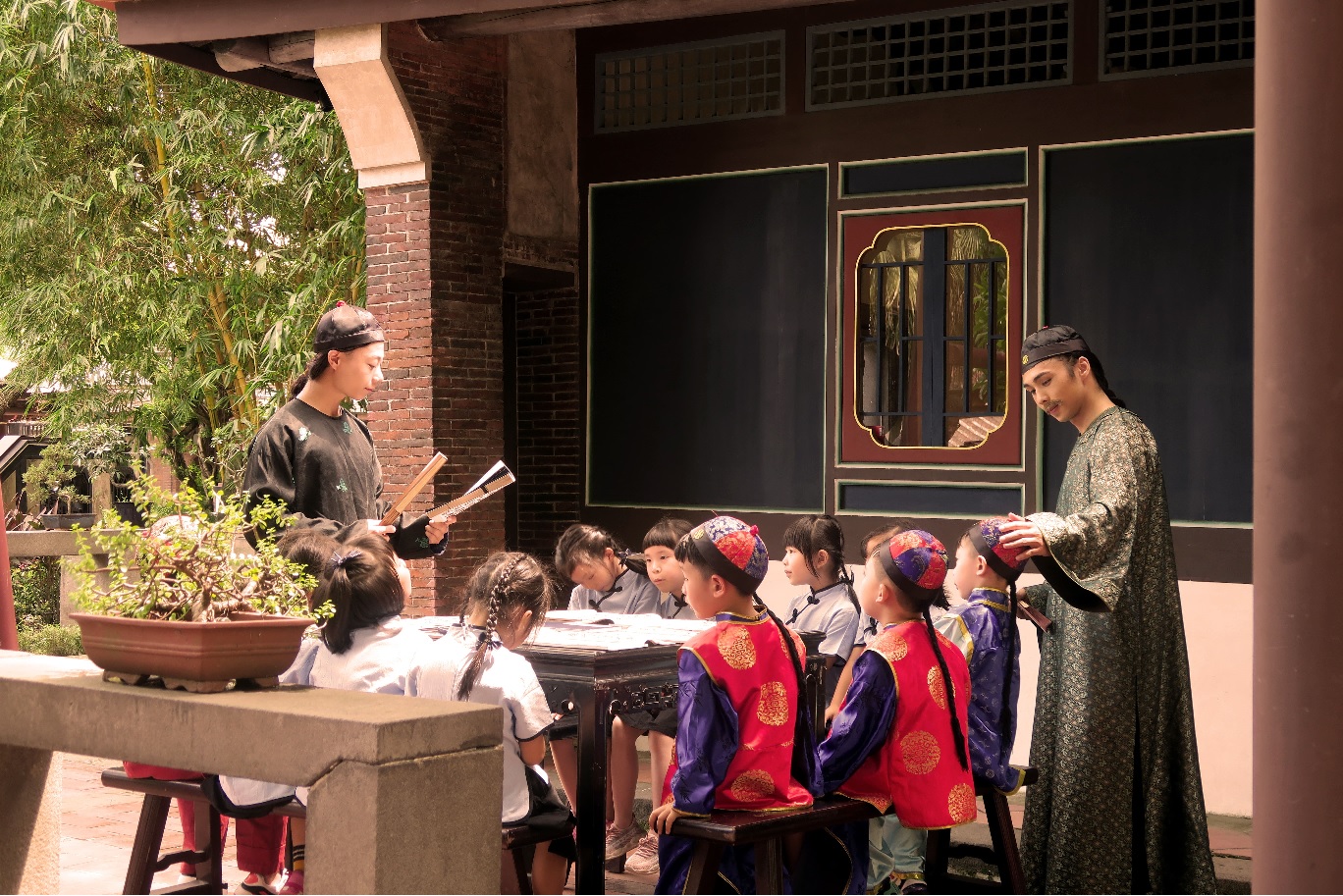 民眾可透過導覽內容，體會板橋林家之生活樣貌