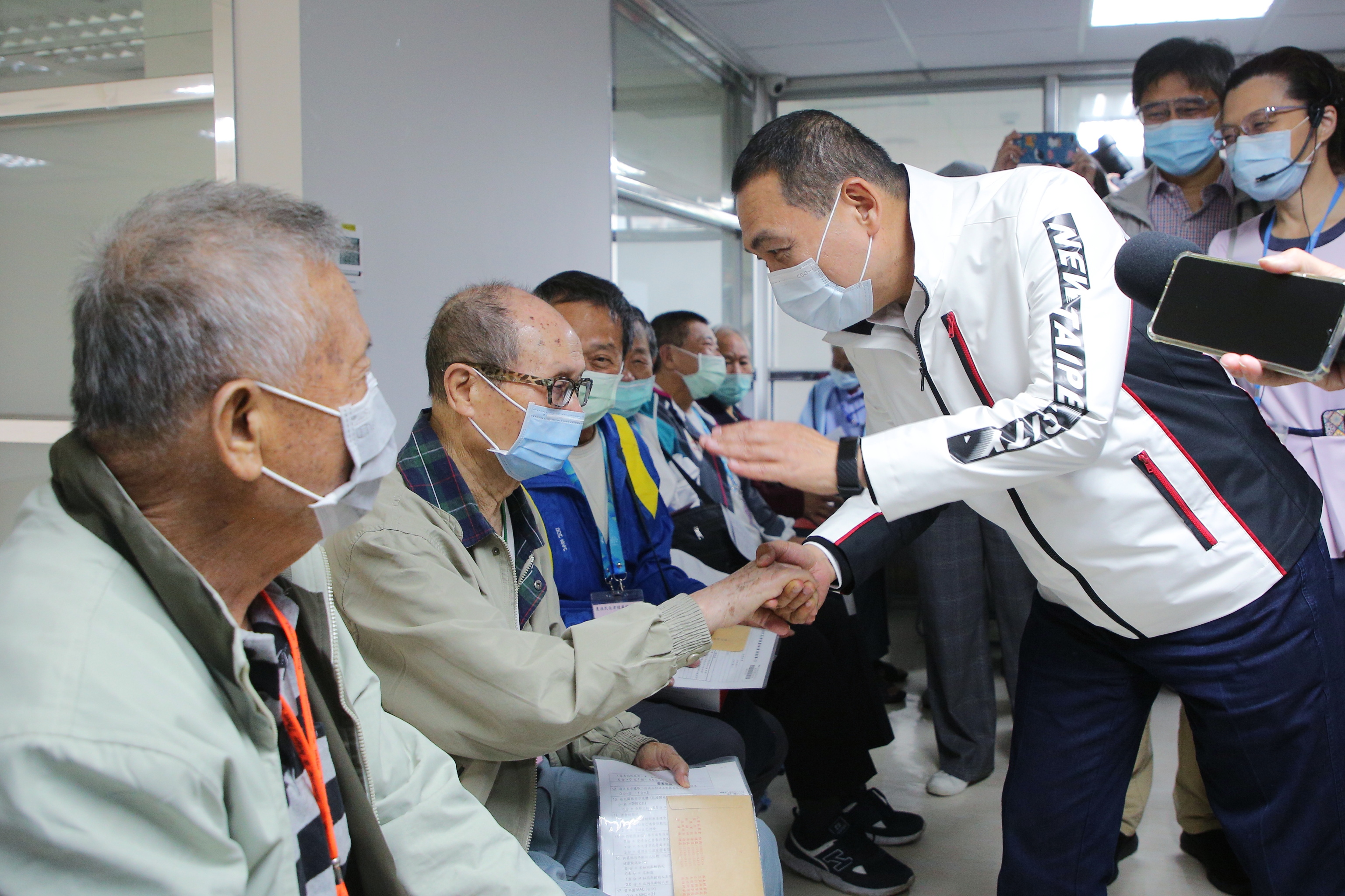 109年農漁民長者健檢，侯友宜市長訪視關懷