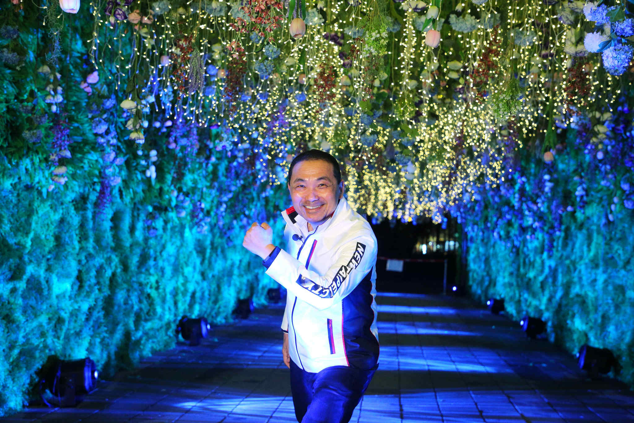 耶誕城府中燈區開箱，侯友宜市長歡迎市民體驗城市新美學