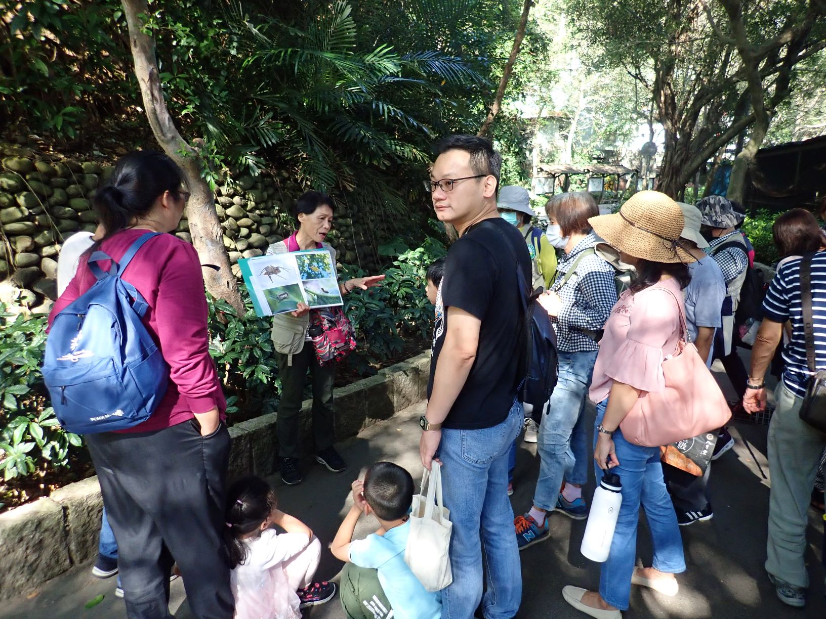 第二梯次農業局志工導覽新莊青年公園自然生態