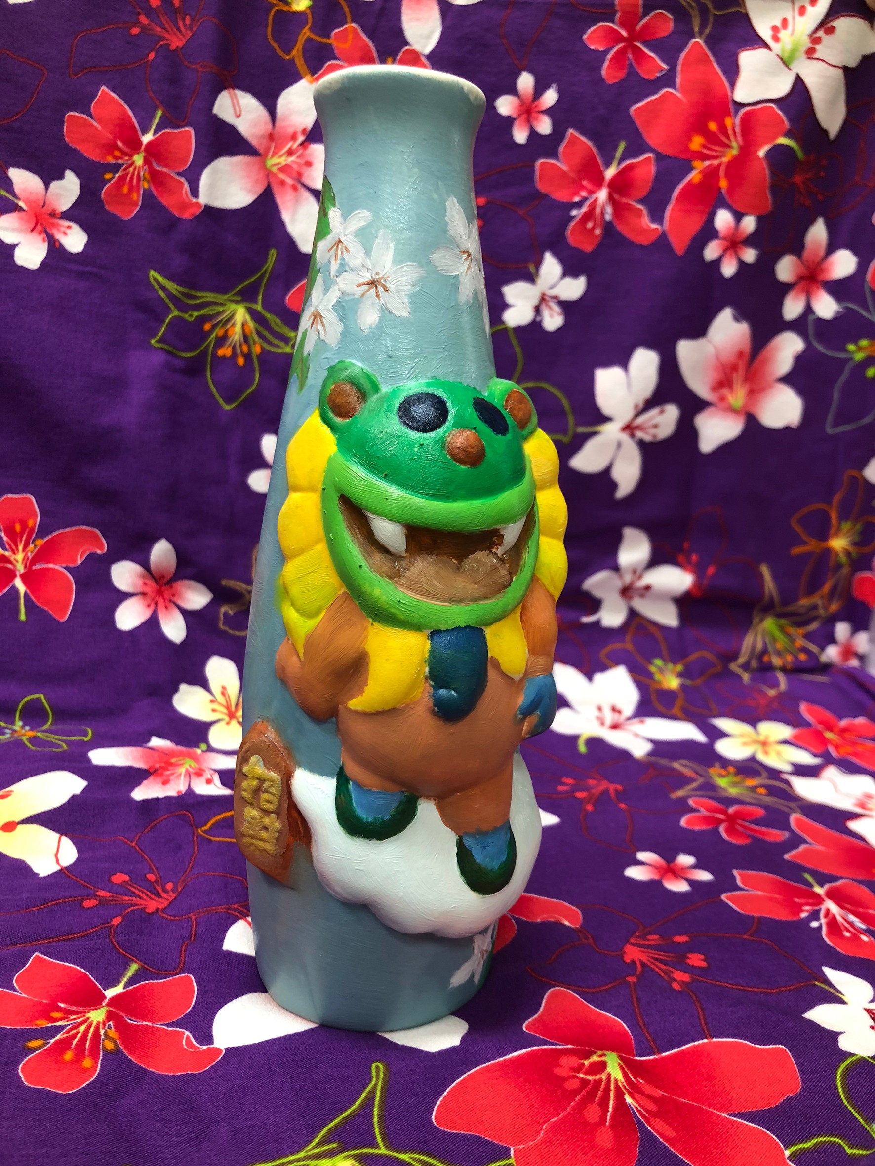 彩繪客家風獅爺