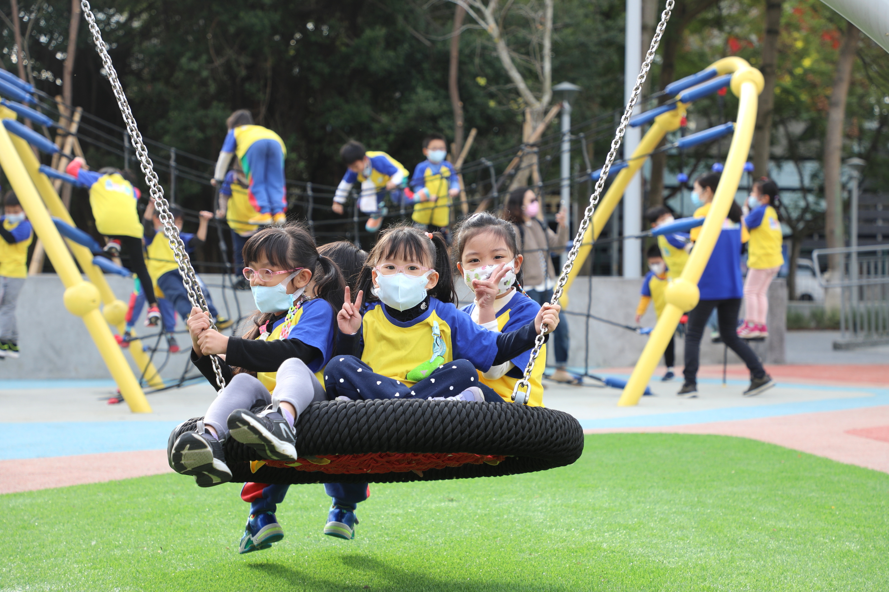 新北市第100座共融式遊具公園正式啟用