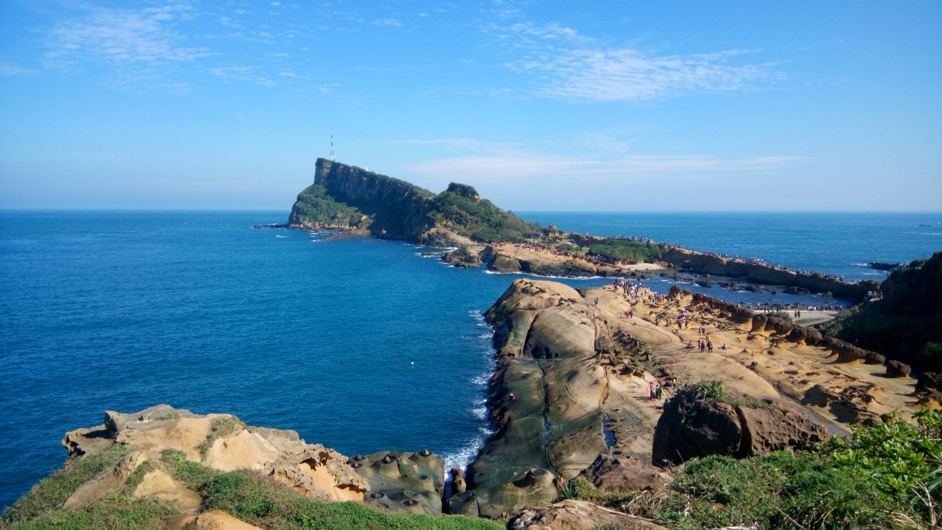 野柳地質公園全景