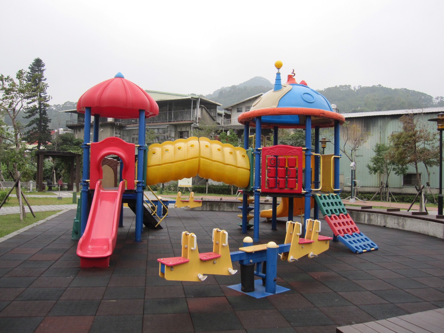 鹿角溪公園第一期為大人小孩都喜歡的鄰里公園