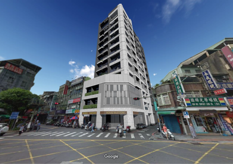 重建後模擬圖