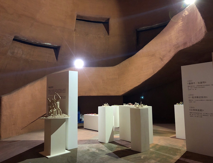 「三鶯之心-坯」展場現況