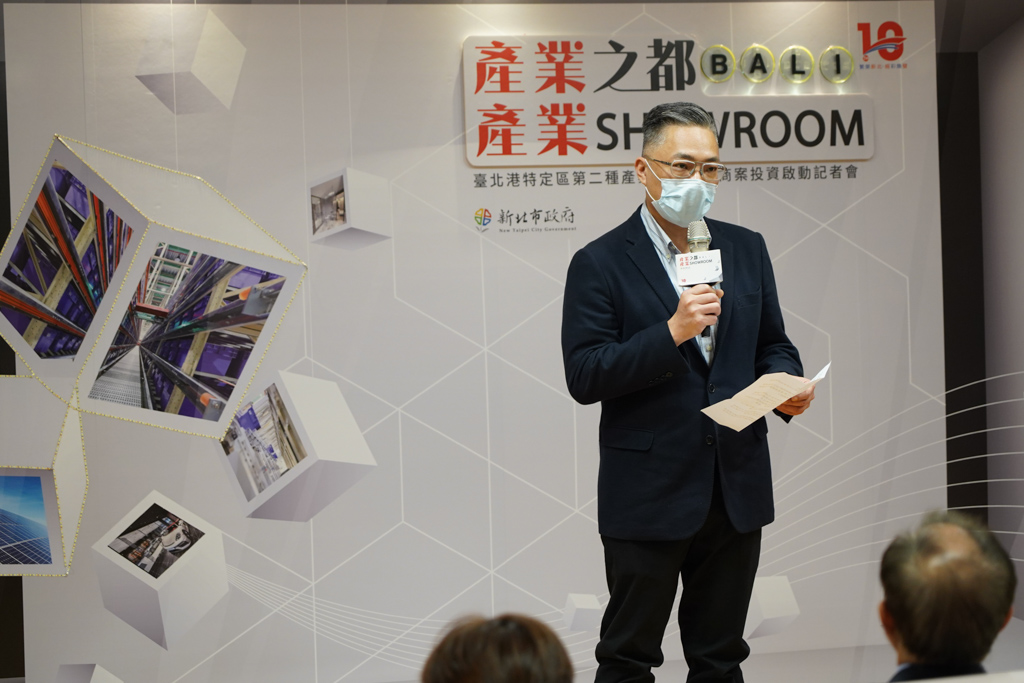 輝達玻璃陳逸賢總經理致詞