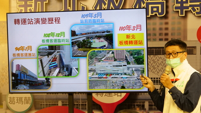 交通局運輸管理科科長林詩欽指出，新北板橋轉運站匯集國光、和欣、統聯、首都、大有、葛瑪蘭等6家計16條中長程客運路線