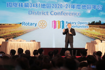 侯友宜分享自上任以來致力於推動SDGs，將永續發展指標融入市政建設。