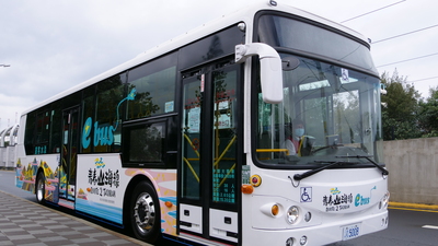 新北市電動公車，積極推動運具電動化