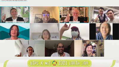 「NTPC x MIT x SDG 2021 年世界地球日」視訊論壇吸引紐約、波士頓市政府及MIT媒體實驗室等國際組織與會