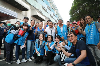 湳仔溝整治有成，侯友宜市長特別感謝水利局同仁的辛苦付出