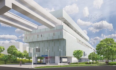 三鶯線陶瓷老街站(LB09)模擬圖