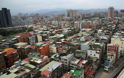 大陳社區建築物老舊環境窳陋情形